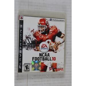 NCAA Football 10 (Sony PlayStation 3, PS3) Authentic, complete, tested/works